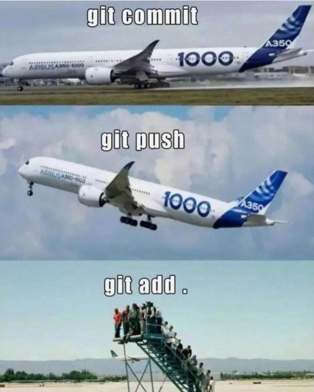 Git add meme