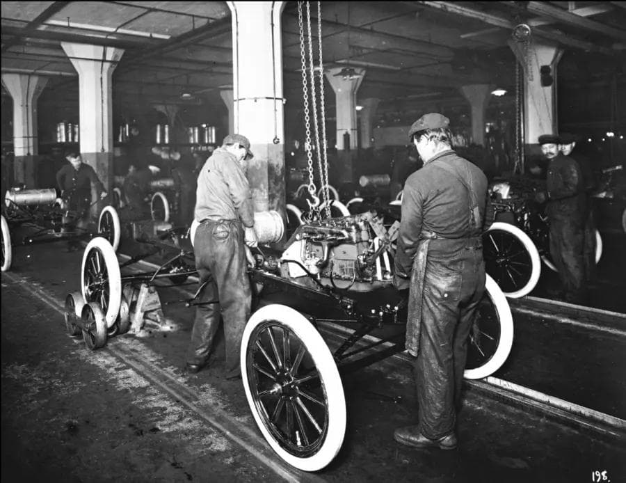 Ford Model T Assembly Line